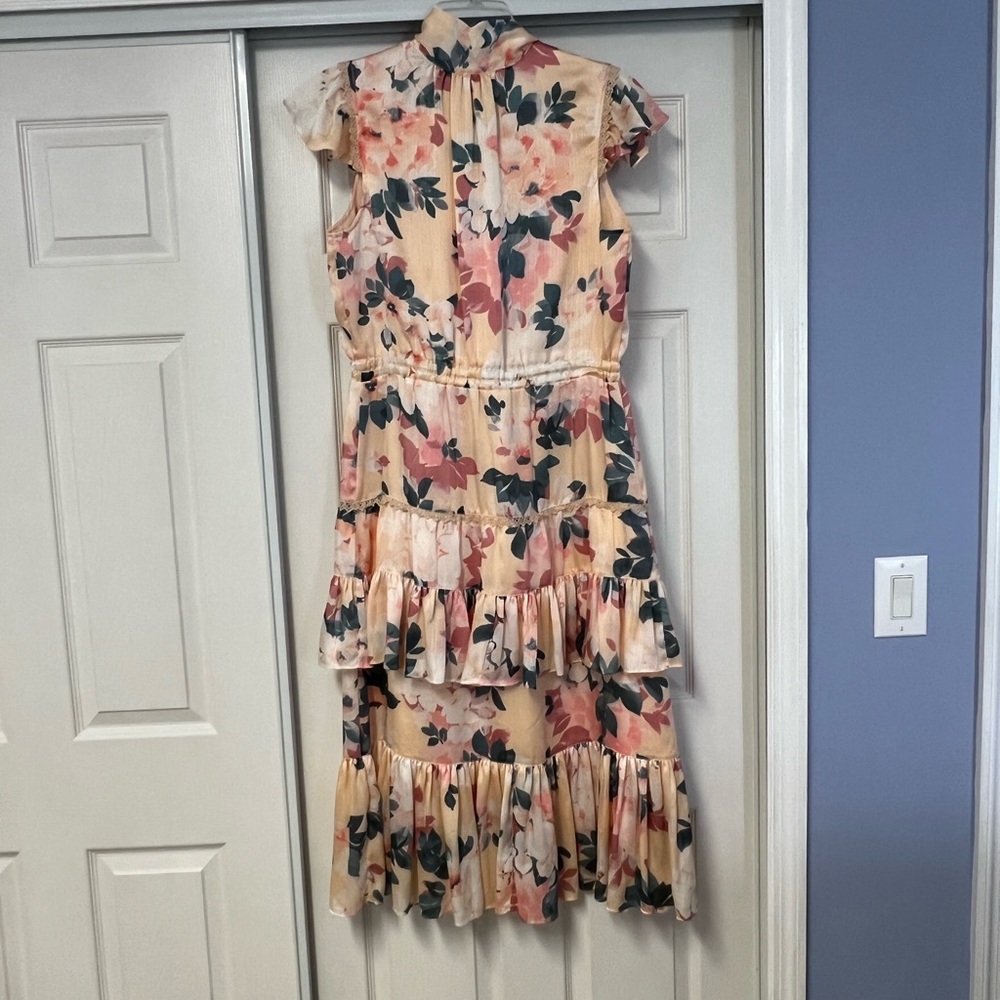 Tiered Floral Maxi Dress